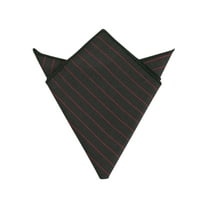 INSPIRE CHIC Men's Stripes Handkerchiefs Decorative Pocket Square 1 Pcs
