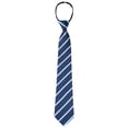 thumbnail image 1 of INSPIRE CHIC Men's Tie Zipper Adjustable Neck Tie for Casual Formal Navy Blue -1, 1 of 4