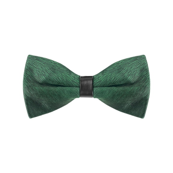 INSPIRE CHIC Men's Velvet Adjustable Pre-Tie Bow Ties for Prom Wedding Tuxedo One Size Dark Green