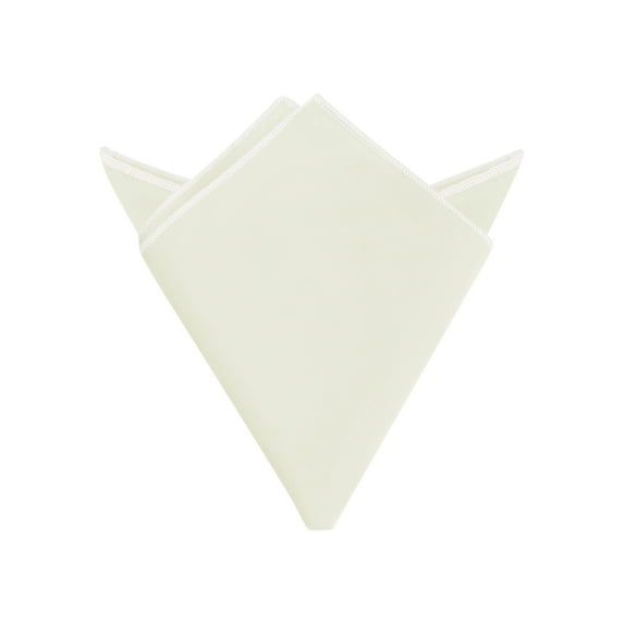 INSPIRE CHIC Men's Velvet Solid Color Pocket Square for Suit Formal