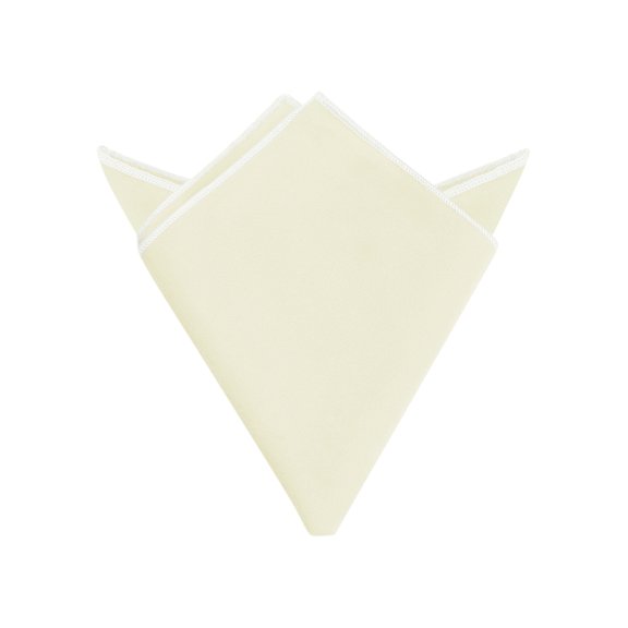 INSPIRE CHIC Men's Velvet Solid Color Pocket Square for Suit Formal