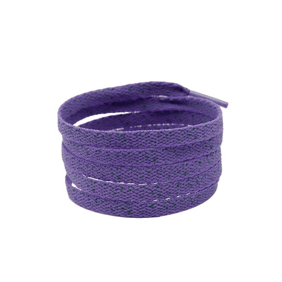 INSPIRE CHIC Print Flat Shoelaces for Sneakers Colorful Shoe Laces Art Printed Shoestring 2 Pair 160cm/62.99" Purple
