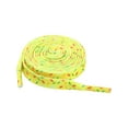 thumbnail image 1 of INSPIRE CHIC Unisex Colorful Shoelaces Printed Flat Shoe Laces for Sneakers 2 Pairs 140cm/55.1" Yellow, 1 of 4