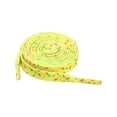 thumbnail image 1 of INSPIRE CHIC Unisex Colorful Shoelaces Printed Flat Shoe Laces for Sneakers 2 Pairs 160cm/63" Yellow, 1 of 4