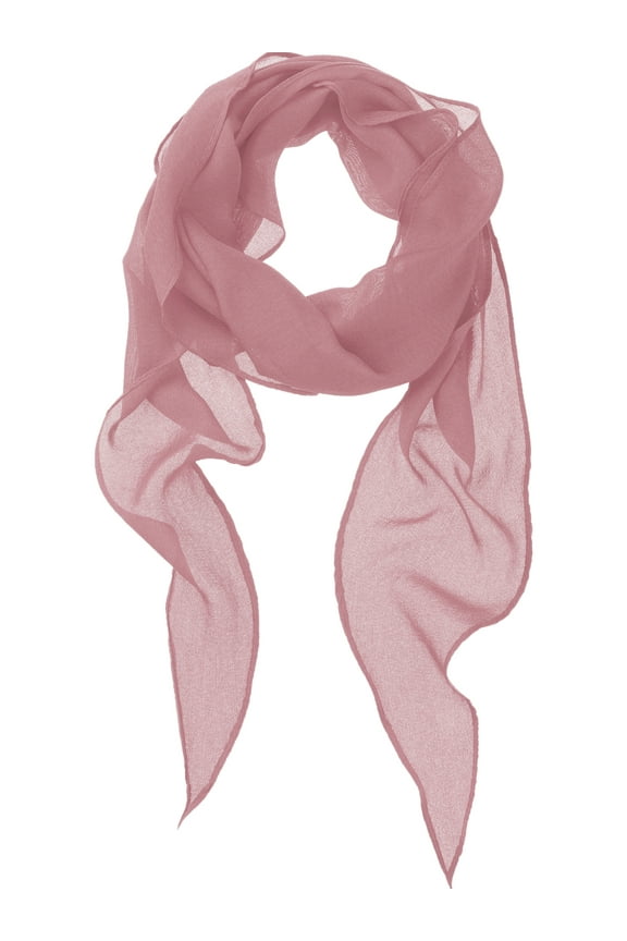 Unisex Solid Rhombus Large Scarves Wrinkle Neck Scarf Beach Gauze Wrap Shawl