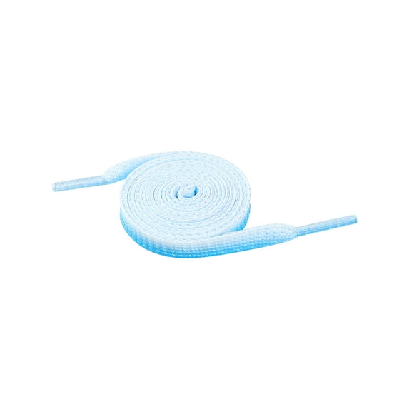 INSPIRE CHIC Wide Flat Shoelaces Gradient Colored Shoe Laces for Sneakers Shoe Strings 1 Pair