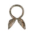 thumbnail image 1 of INSPIRE CHIC Women Leopard 35" Large Square Scarves Silky Satin Shawl Head Wrap Neck Scarf 90x90cm Light Coffee, 1 of 6