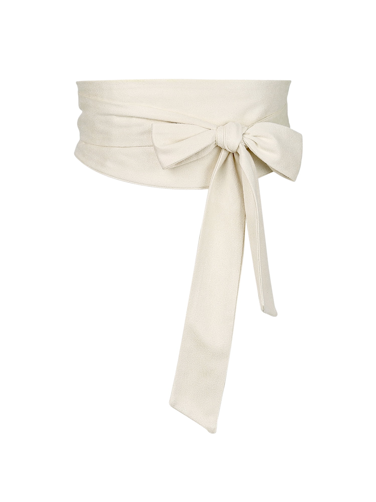 INSPIRE CHIC Women Plus Size Solid Obi Belt, Bowknot Self 
