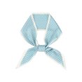thumbnail image 1 of INSPIRE CHIC Women Polka Dots Contrast Color Skinny Long Scarves Satin Silky Ribbon Hair Band Neckerchief Neck Scarf 37.8x3.5" Light Blue, 1 of 6