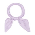 thumbnail image 1 of INSPIRE CHIC Women's Solid Satin Scarves 20" Small Square Neck Scarf Neckerchief Lavender 19.7x19.7''(LxW), 1 of 5