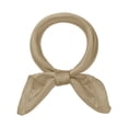 thumbnail image 1 of INSPIRE CHIC Women's Solid Satin Scarves 20" Small Square Neck Scarf Neckerchief Khaki 19.7x19.7''(LxW), 1 of 5