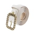thumbnail image 1 of INSPIRE CHIC Women's Belt Retro Simple Chain Square Buckle for Dress Coat Decorative Belts 103x2.8cm/40.5x1.1" Beige, 1 of 6