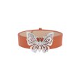 thumbnail image 1 of INSPIRE CHIC Women's Belts Fashion Versatile Rhinestone Butterfly Buckle Belt for Jeans Dresses 106x3.2cm/41.7x1.3" Camel, 1 of 6