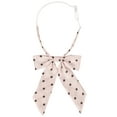 thumbnail image 1 of INSPIRE CHIC Women's Polka Dots Ties Elastic Adjustable Neck Pre-Tied Ribbon Bow Tie Uniform Cosplay Light Pink One Size, 1 of 6