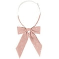 thumbnail image 1 of INSPIRE CHIC Women's Polka Dots Ties Elastic Adjustable Neck Pre-Tied Ribbon Bow Tie Uniform Cosplay Pink One Size, 1 of 6