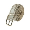 thumbnail image 1 of INSPIRE CHIC Women's Braided Belt Square Buckle Versatile for Coat Jeans Decorative Belts, 1 of 6
