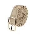 thumbnail image 1 of INSPIRE CHIC Women's Braided Belt Square Buckle Versatile for Coat Jeans Decorative Belts, 1 of 6