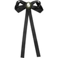 thumbnail image 1 of INSPIRE CHIC Women's Pre-tied Ribbon Bowknot Bow Brooch Pin with Faux Pearl, 1 of 5