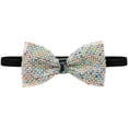 thumbnail image 1 of INSPIRE CHIC Womens Bow Tie Fine Diamonds Shiny Collar Adjustable Bow Tie Colorful 2, 1 of 5