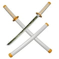 thumbnail image 1 of Elervino 23.6 inches Bamboo Wood Sword Agatsuma Zenitsu, 1 of 4