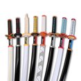 thumbnail image 1 of Elervino 31 inches Demon Slayer Sword with Belt Holder, Rengoku Kyoujurou Swords, 1 of 4