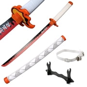 Elervino 31 inches Wooden Sword Rengoku Kyoujurou