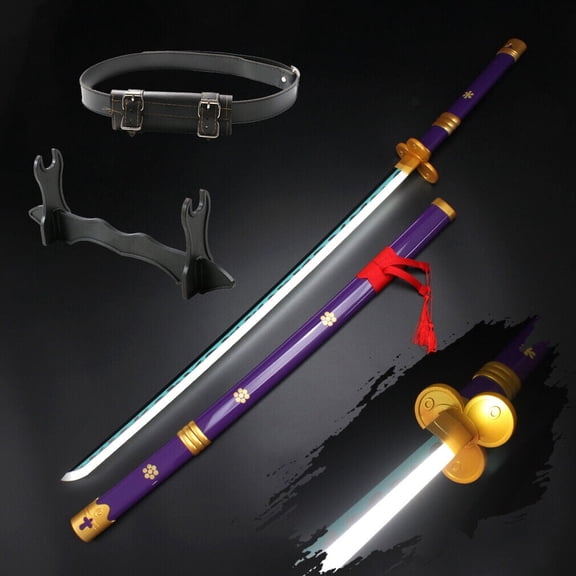 Elervino 41" Plastic LED Sword with Belt Holder Display