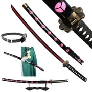 Elervino 41 inches Wooden Sword Shusui with Belt and Holder