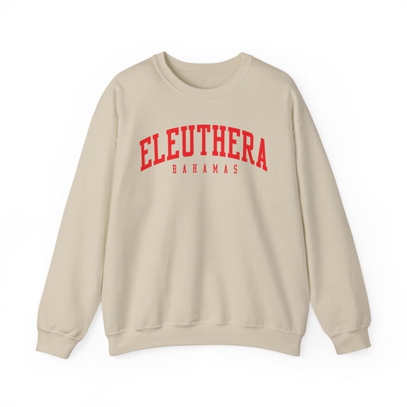 Eleuthera Bahamas Sweatshirt Gifts Crew Neck Shirt Long Sleeve Unisex