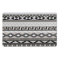 thumbnail image 1 of Elevate Your Bath Experience with our 20x32in Tribal Style Bath Rug Runner - Non-Slip, Soft Luxury Microfiber Bathroom Rugs. Machine-Washable, Ideal for Tub and Shower!, 1 of 5