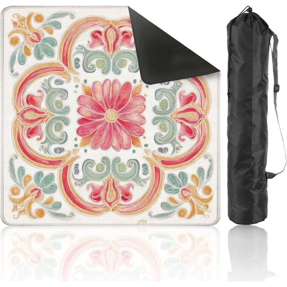 Elevate Game Night - 31.5" Mahjong Mat, Non-Slip, Noise-Damping, for Home & Parties