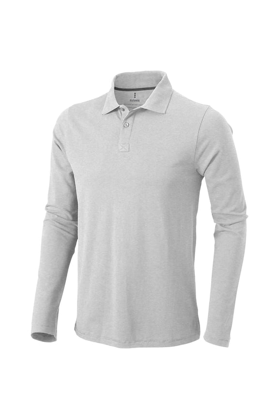 Mens Oakville Long Sleeve Polo Shirt