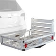 thumbnail image 1 of Elevate Outdoor ACC500-DLX Deluxe Aluminum Basket Hitch Cargo Carrier and Ramp - 500 lb Cap, 1 of 7