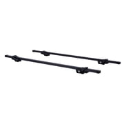 Elevate Outdoor 52" Carbon Steel Cross Bars with 110 lb. Capacity and Lockable Design