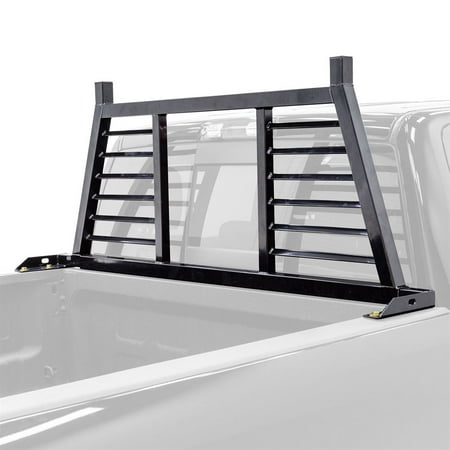 Elevate Outdoor Half-Louvered Steel Headache Rack