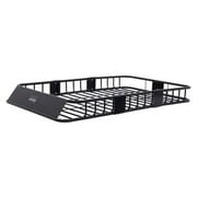 Elevate Outdoor RBC-6245HD Black X-Large Steel Roof Cargo Basket