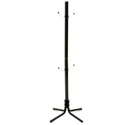 Elevate Outdoor Tire Hanger Rack, Steel Garage Storage Organizer Up to 4 Tires, Black
