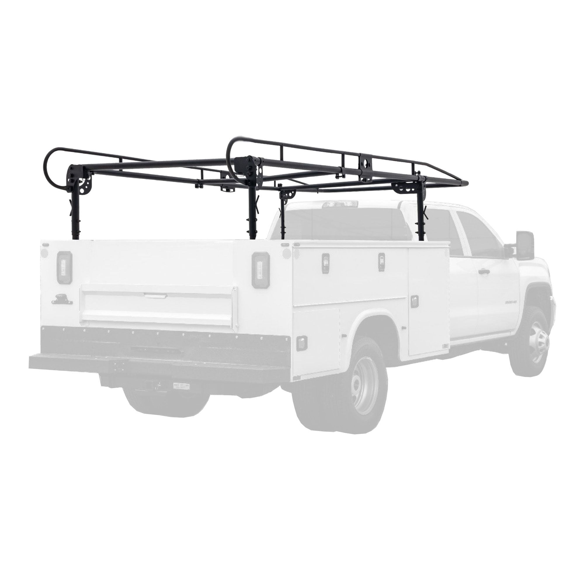 Adjustable Black Steel Service Truck Rack for Heavy Loads