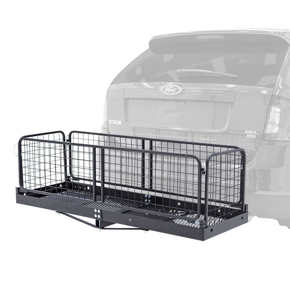 Elevate Outdoors CC-1223 Steel Cargo Carrier with Folding Sides
