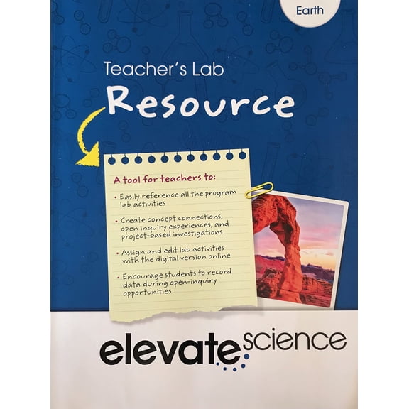 Elevate Science, Earth, Teacher's Lab Resource, c. 2021, 9781418291983,1418291986