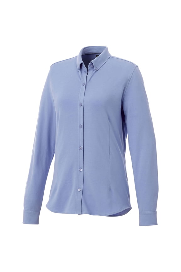 Womens Bigelow Long Sleeve Pique Shirt