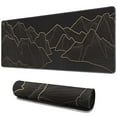 thumbnail image 1 of Elevate Your Workspace: Large, Non-Slip Rubber Base Desk Mat - Waterproof, Durable Seamed Edges. Ideal for Keyboards, Big XL Black Mousepad - 31.5x11.8 inch.", 1 of 7