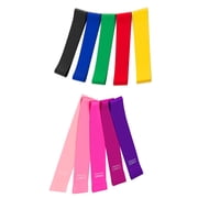 Elevate Your Fitness Game with Precision Workout Resistance Bands Loops - Ideal for Yoga, Exercise, and Stretching! 10-Pack