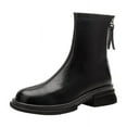 thumbnail image 1 of Elevate Your Style with These Retro Chunky Heeled Ankle Boots, 1 of 18