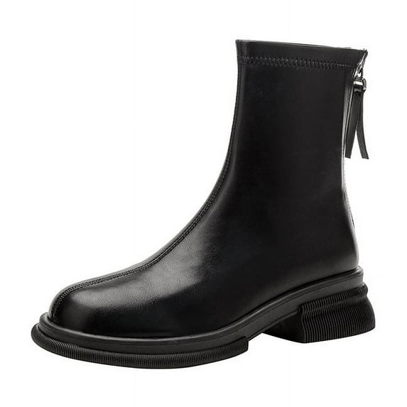Elevate Your Style with These Retro Chunky Heeled Ankle Boots