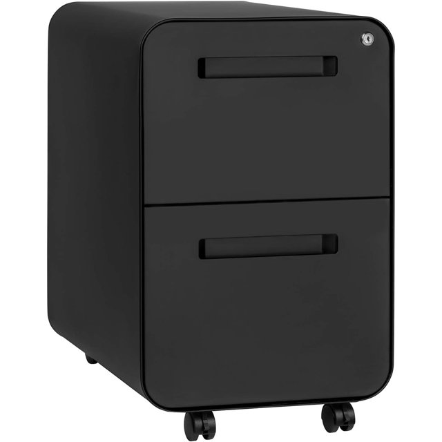 Elevate your office organization with the Stockpile 2 Drawer Mobile
