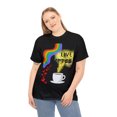 thumbnail image 1 of 🌟 Elevate your casual fashion game with our Live Love Coffee! Unisex Heavy Cotton Tee! 🌟, 1 of 12