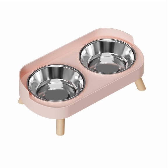 Elevated Cat And Dog Dining Station Designed For Easier Eating And Better Digestion With Slow Feeder Function For Dry Wet Food And Water Stand