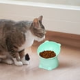 thumbnail image 1 of Elevated Cat Bowl for Pets Tilted Design for Easier Eating and Digestion Non-Slip Base for Mess-Free Meals Perfect for Cats and Small Dogs with Sensitive Stomachs, 1 of 9