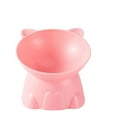 thumbnail image 1 of Elevated Cat Bowls, 15° Tilted Raised Cat Food Bowl Anti-Vomiting,Whisker Friendly, Large Adjustable Cat Dishes for Protecting Spine, Adult Kitten, 1 of 6